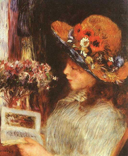 Young Girl Reading, Pierre Renoir